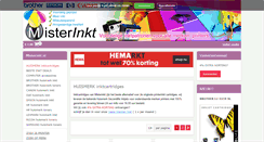 Desktop Screenshot of misterinkt.nl